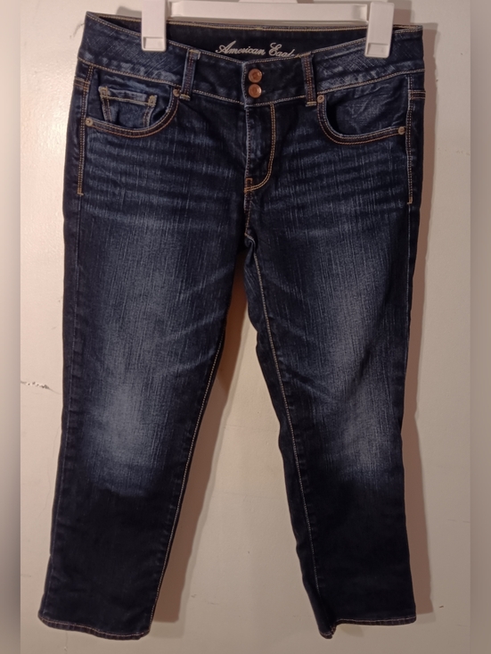 American Eagle Outfitters Pants - American Eagle Outfitters - Women's Stretch Jeans - Dark Blue - Sz 10